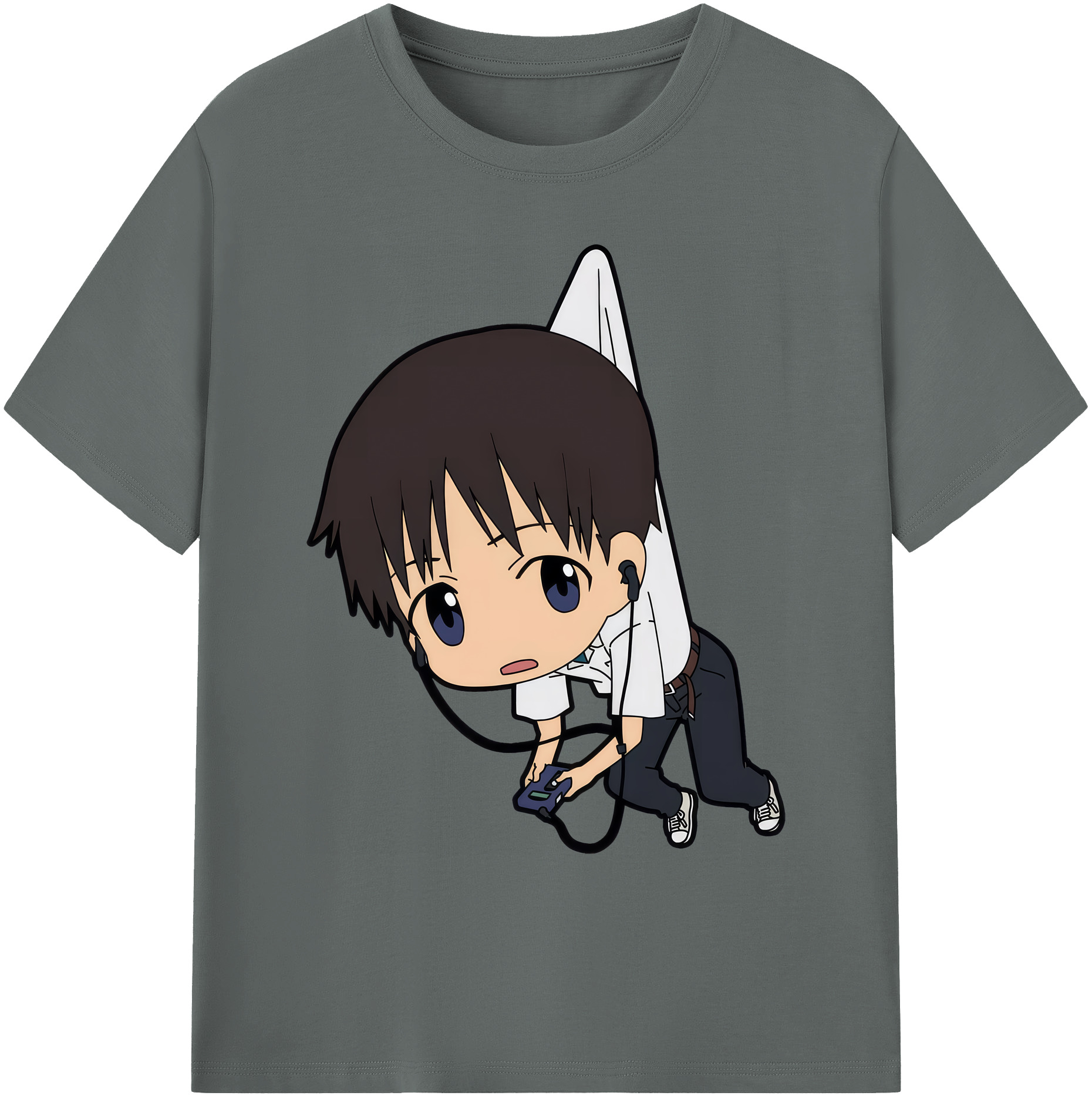 （画像用） EVA 新世紀エヴァンゲリオン 綿100％ メンズ半袖Tシャツ｜肌触りやわらか＆通気性